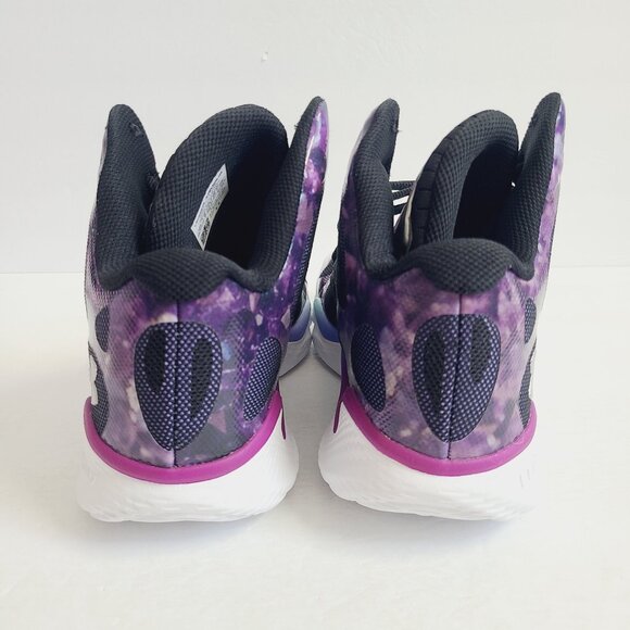 NEW Under Armour Tuff Crowd x Curry Spawn FloTro Shoes 3026842-500 Size 10 Purpl main image 5